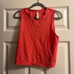 Athleta mesh back workout top